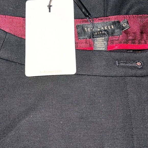 Ted BAKER LONDON Toplyt Bow Cuff High Rise Pant BNWT - Picture 6 of 8